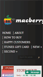 Mobile Screenshot of macberrystore.com